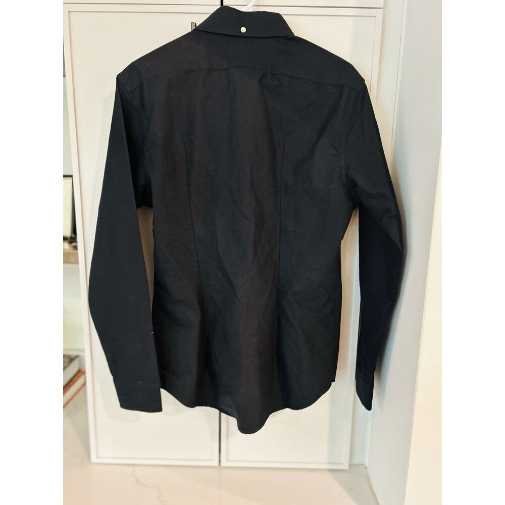 Taylor Stitch The Katherine Black Washed Oxford Button Down Shirt Womens Size 40 - Picture 7 of 9